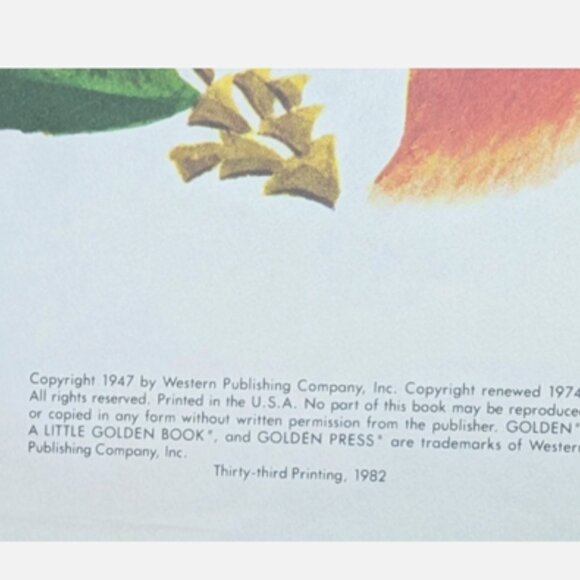 Little Golden Book "The Saggy Baggy Elephant" - Picture 2 of 2